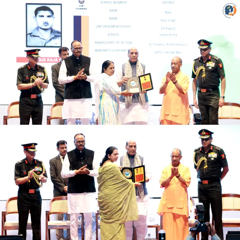 The event, Times Samman 2026, served as a tribute to multiple generations of valour. Among those recognised was Naik Raja Singh of the 21 Rajput, posthumously awarded the Vir Chakra for gallantry during the 1971 Indo-Pak War.